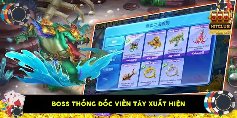 Boss Thống Đốc Viễn Tây xuất hiện Boss Thống Đốc Viễn Tây xuất hiện